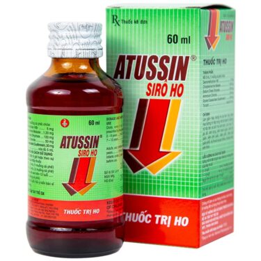 Thuốc Ho Atussin-Hỗ Trợ Điều Trị Ho Khan, Ho Dị Ứng An Toàn