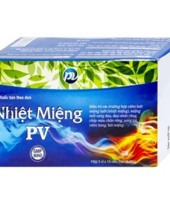 Thuốc Nhiệt Miệng PV – Hỗ Trợ Điều Trị Lở Miệng, Viêm Lợi An Toàn Từ Thảo Dược