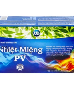 Thuốc Nhiệt Miệng PV – Hỗ Trợ Điều Trị Lở Miệng, Viêm Lợi An Toàn Từ Thảo Dược