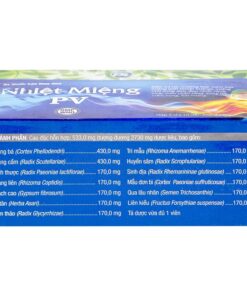 Thuốc Nhiệt Miệng PV – Hỗ Trợ Điều Trị Lở Miệng, Viêm Lợi An Toàn Từ Thảo Dược