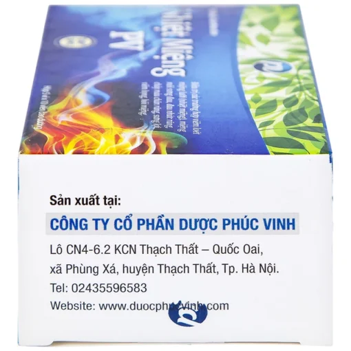 Thuốc Nhiệt Miệng PV – Hỗ Trợ Điều Trị Lở Miệng, Viêm Lợi An Toàn Từ Thảo Dược