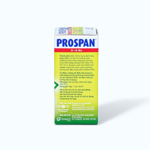 Thuốc ho Prospan – Siro thảo dược trị ho hiệu quả cho cả gia đình