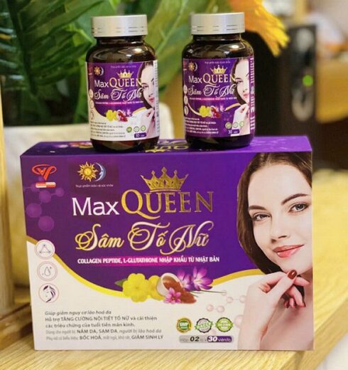 Sâm Tố Nữ MAX QUEEN – Bí quyết gìn giữ nét xuân