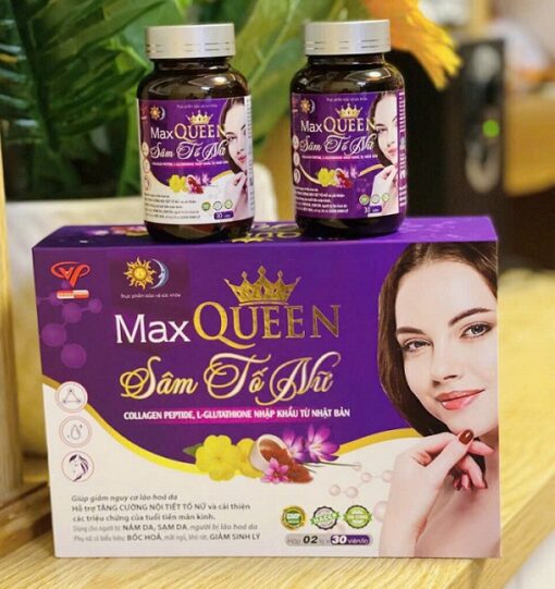 Sâm Tố Nữ MAX QUEEN – Bí quyết gìn giữ nét xuân