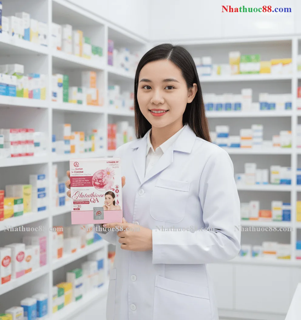 Viên Uống Glutathione QA- Tỏa Sáng Làn Da Mỗi Ngày