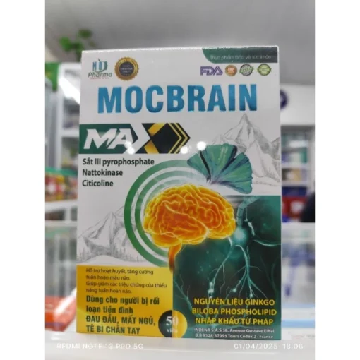 Viên uống bổ não Mocbrain – Hỗ Trợ Trí Não Khỏe Mạnh Mỗi Ngày