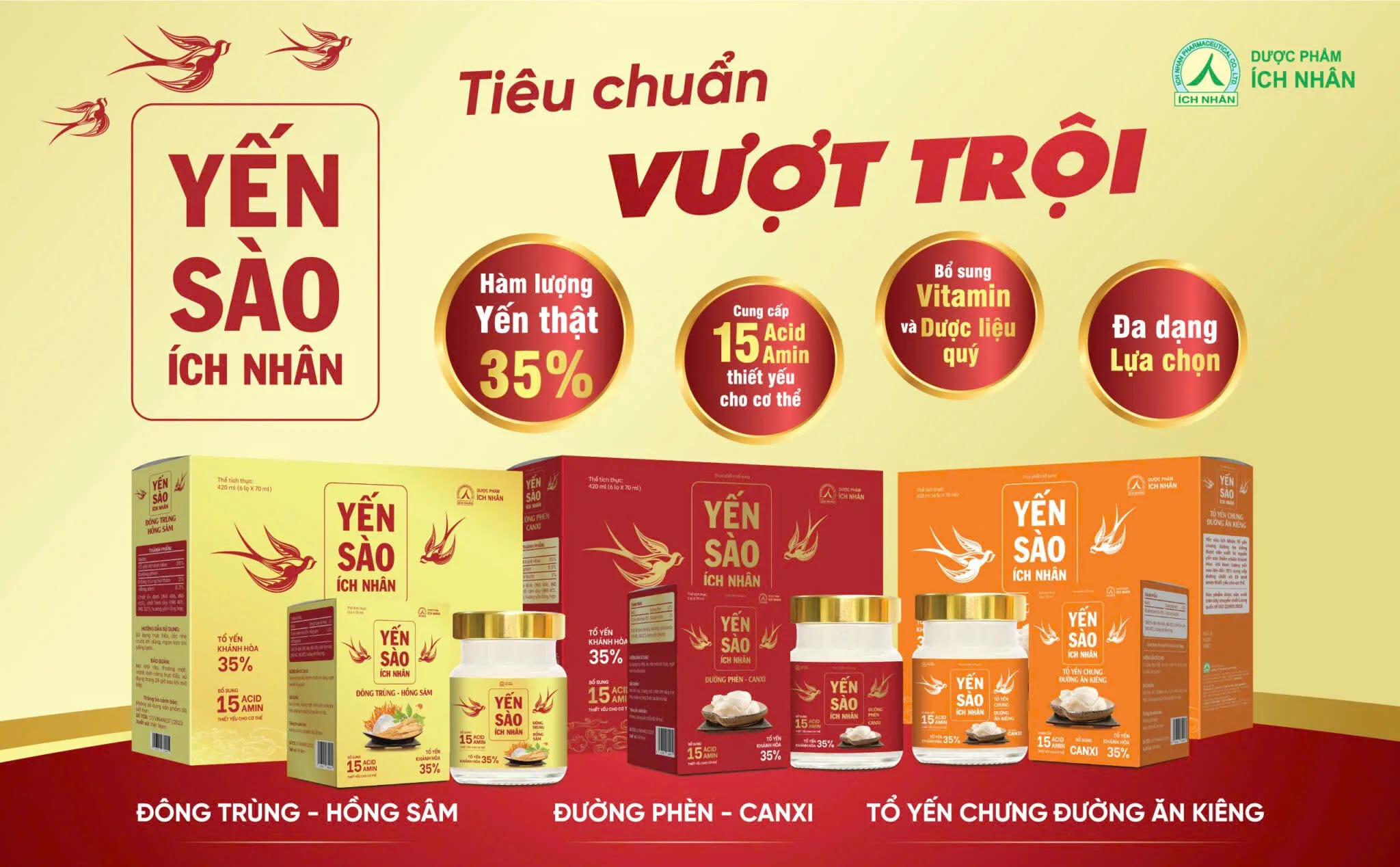 Yến Sào Ích Nhân – Chọn lựa tinh túy, gửi trọn yêu thương