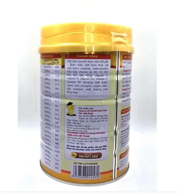 Sữa tăng cân Meri Gold Weight - Hỗ trợ tăng cân hiệu quả, an toàn