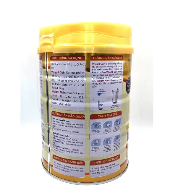 Sữa tăng cân Meri Gold Weight - Lựa chọn số 1 cho người gầy khó tăng cân - Ảnh 4
