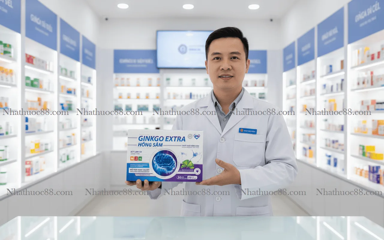 “Ginkgo Extra Hồng Sâm: Lựa Chọn Hàng Đầu Cho Người Suy Giảm Trí Nhớ, Rối Loạn Tuần Hoàn Não”