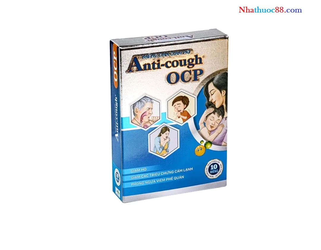 Miếng Dán Giảm Ho Anti-cough OCP – An toàn và tiện lợi cho mọi nhà
