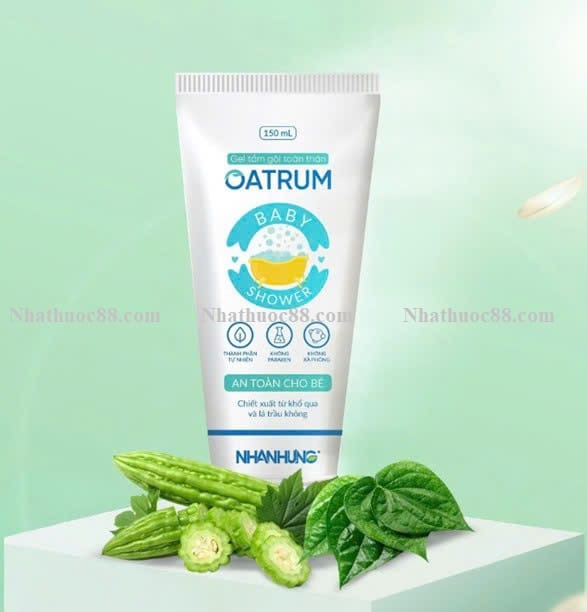 Oatrum – Gel Tắm Gội An Toàn Nhất Cho Trẻ Sơ Sinh & Trẻ Nhỏ