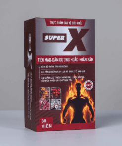 Bổ thận Super X - Giảm tiểu đêm, Tăng cường sinh lực cho nam giới
